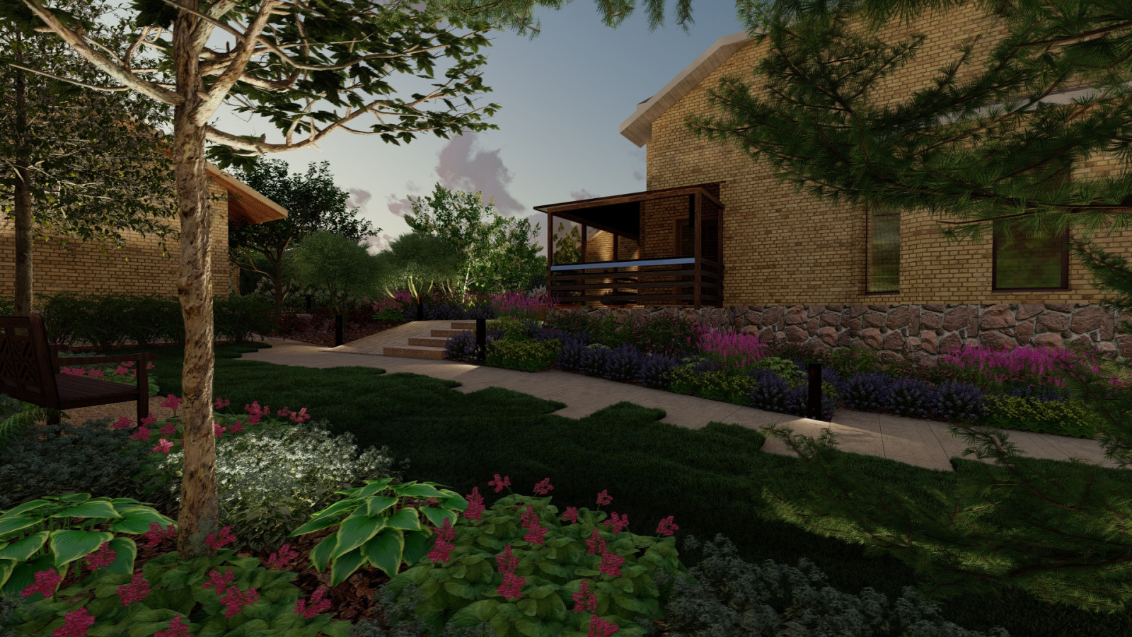 Сад "Мыльные пузыри" в с.Степаново