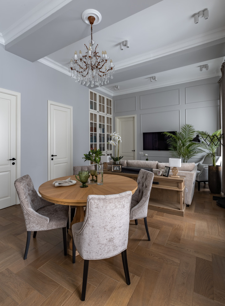 Обложка проекта: Квартира в историческом центре Москвы