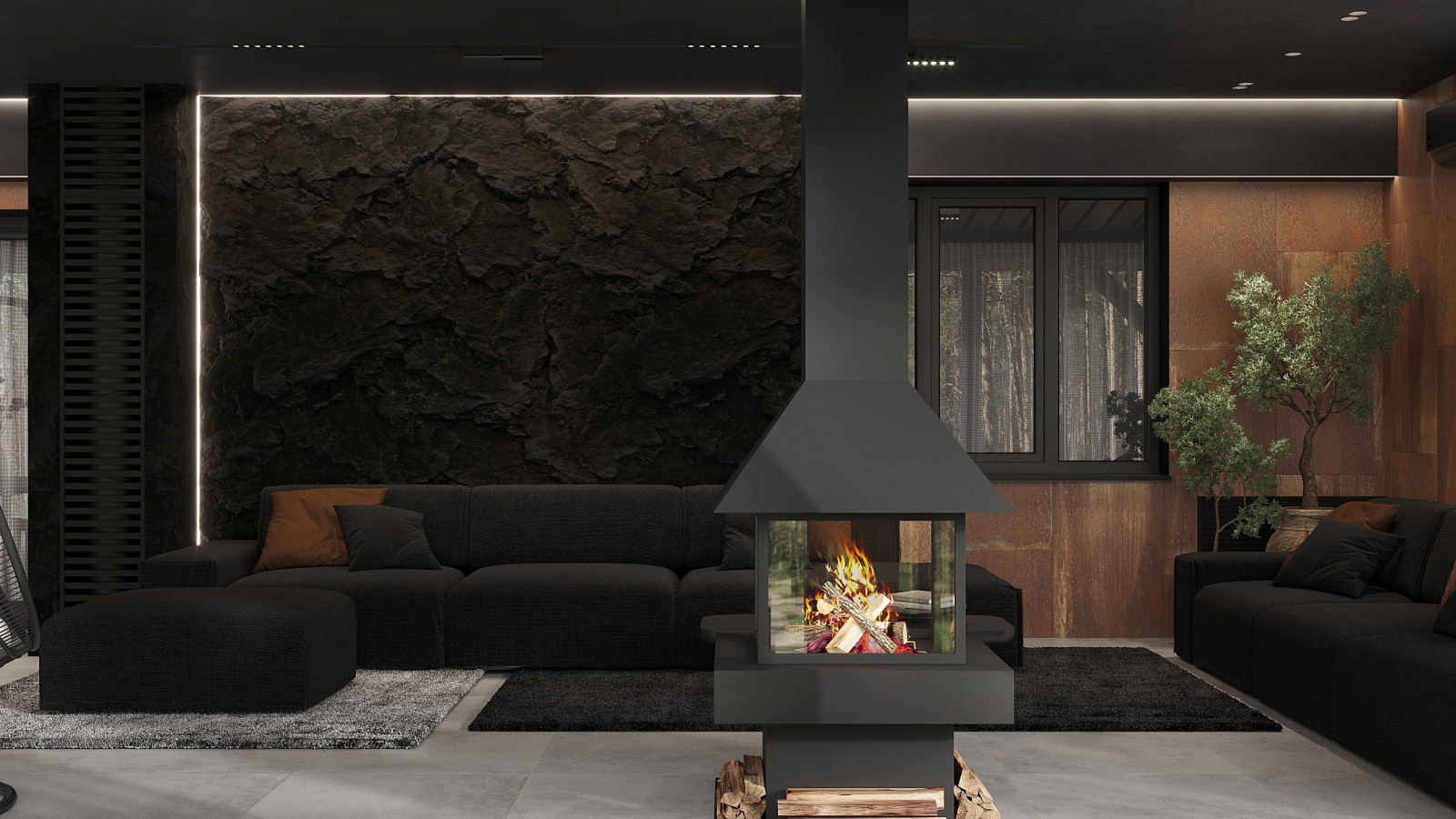 Обложка проекта: Дизайн террасы в частном доме 50м.кв.