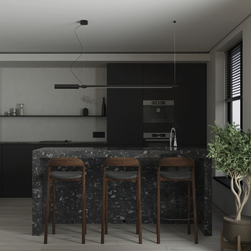 Обложка проекта: Кухня-гостиная