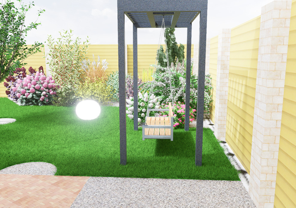 Дизайн участка в Лобне