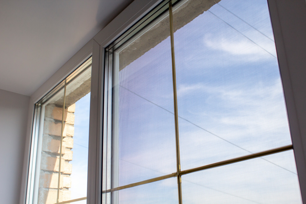 Панорамное остекление балкона и кухонное окно