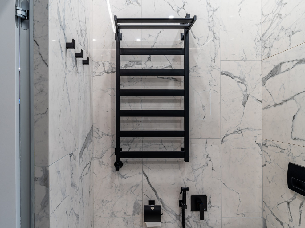 Дизайнерский интерьер московской квартиры 64 м2 ""