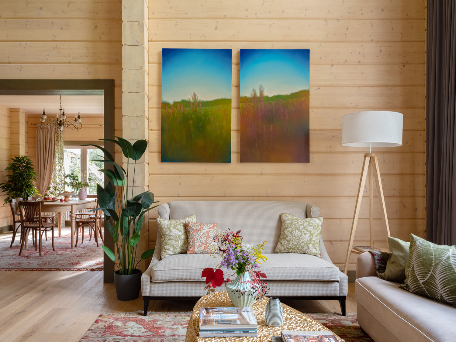 Houzz тур: Дом для большой семьи в духе русской усадьбы