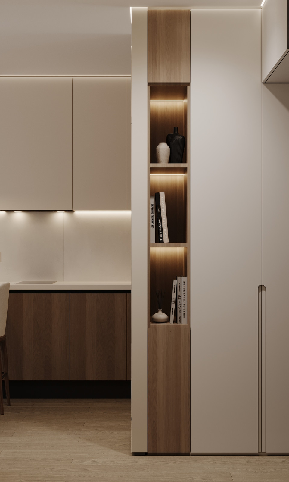 Эскизный проект интерьерной квартиры в Москве