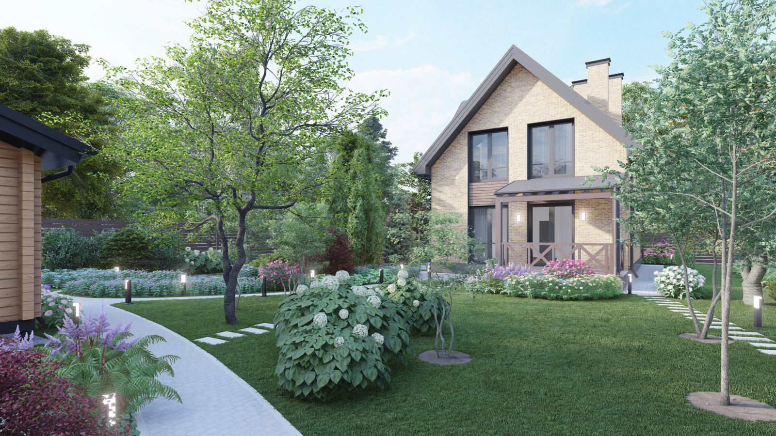 Комплексный проект дома и участка в Чертовицах