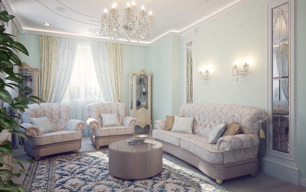 Благородная классика дома на берегу Волги