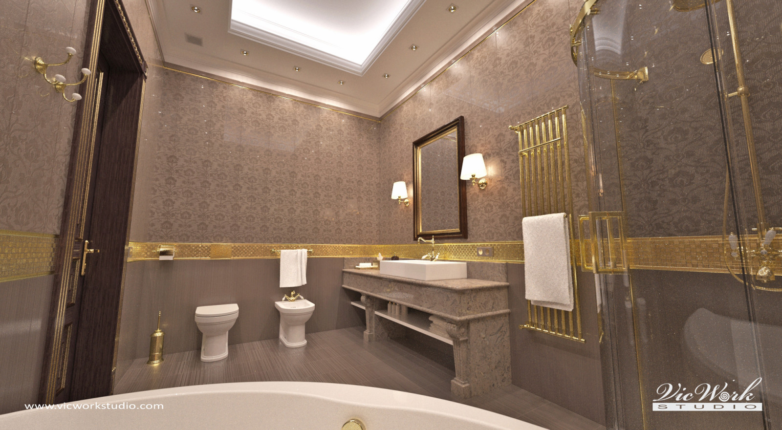 Bathrooms. H Residence interiors