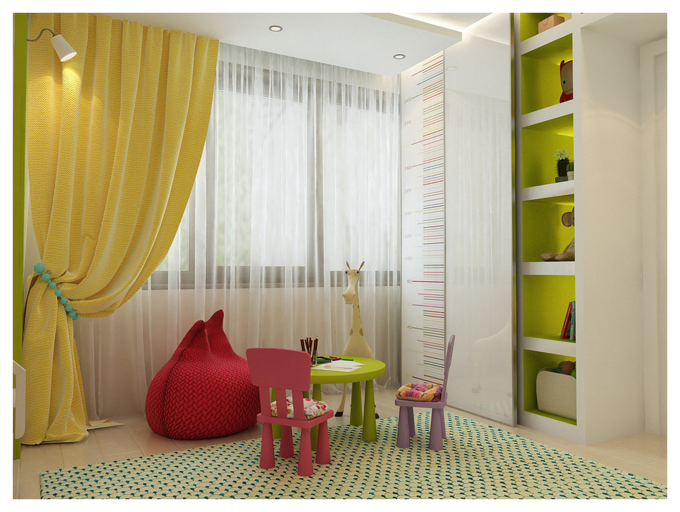 Двухэтажный дом в современном стиле