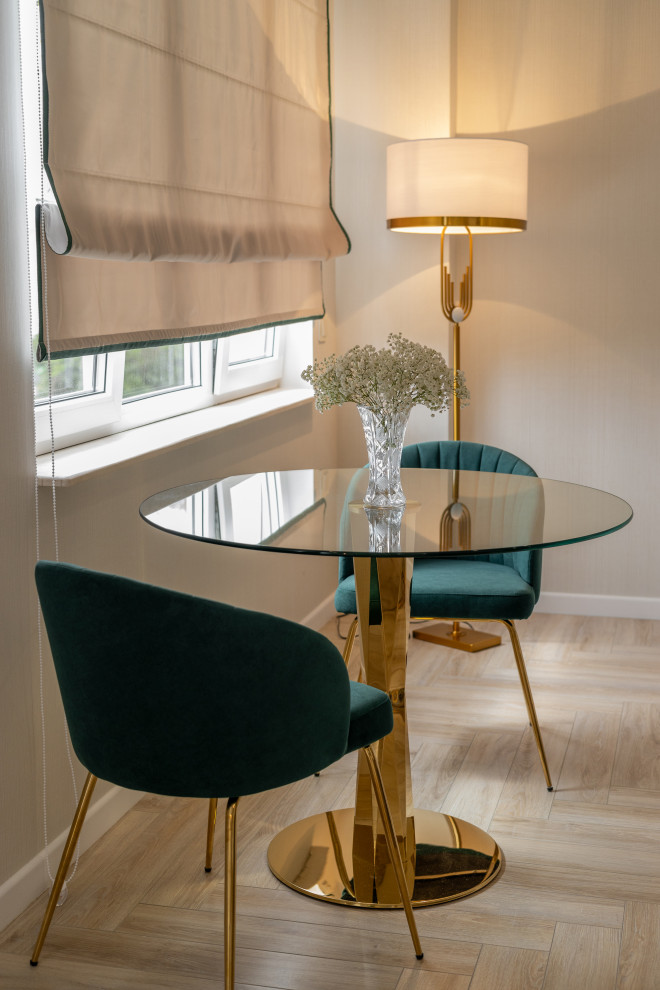 Квартира-студия 28м2 в городе Сочи или "50оттенков золота"