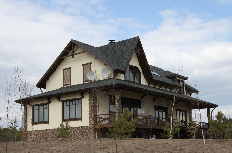 Обложка проекта: Охотничий дом в карелии