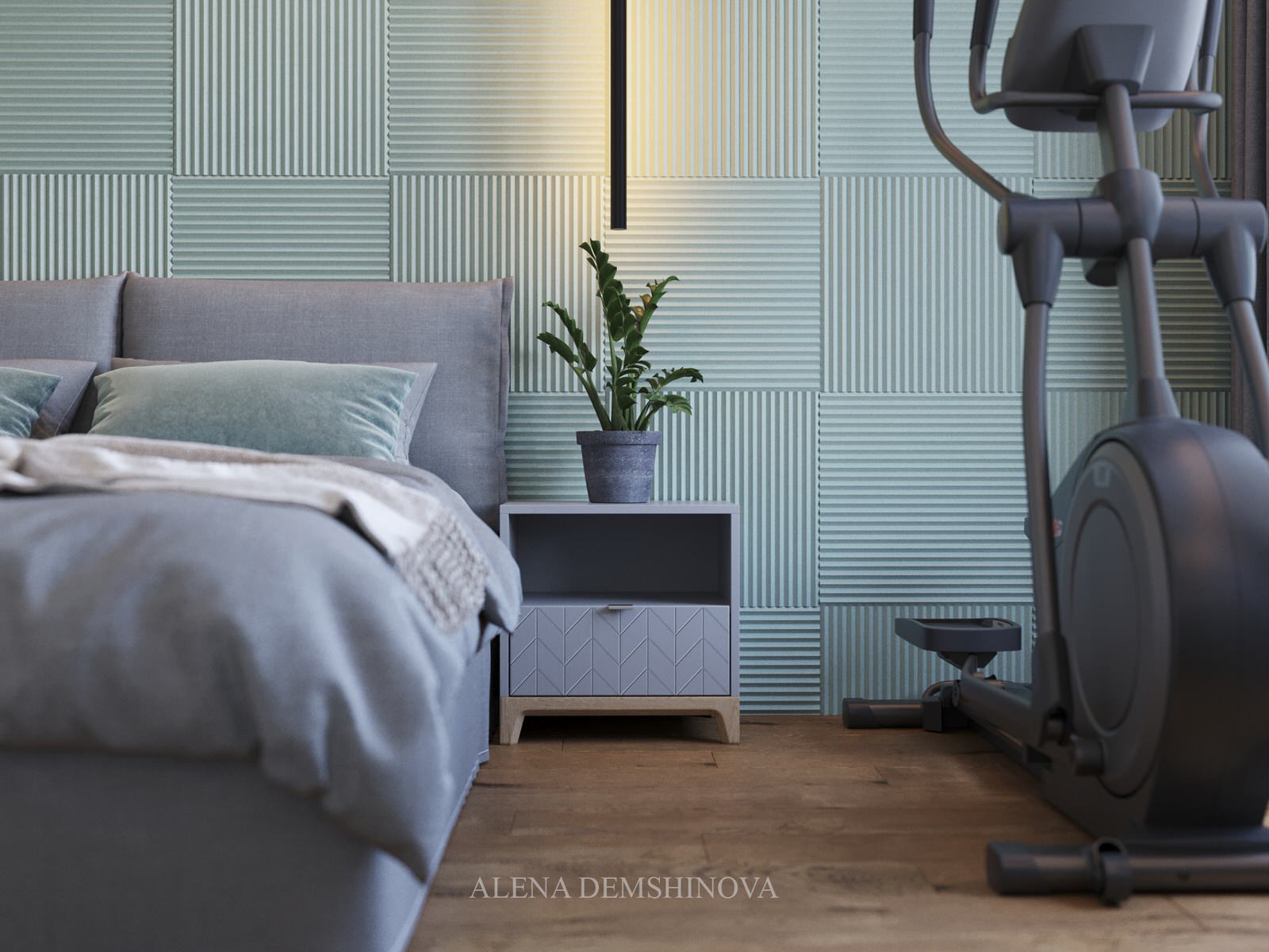 Квартира для молодой пары и их котиков