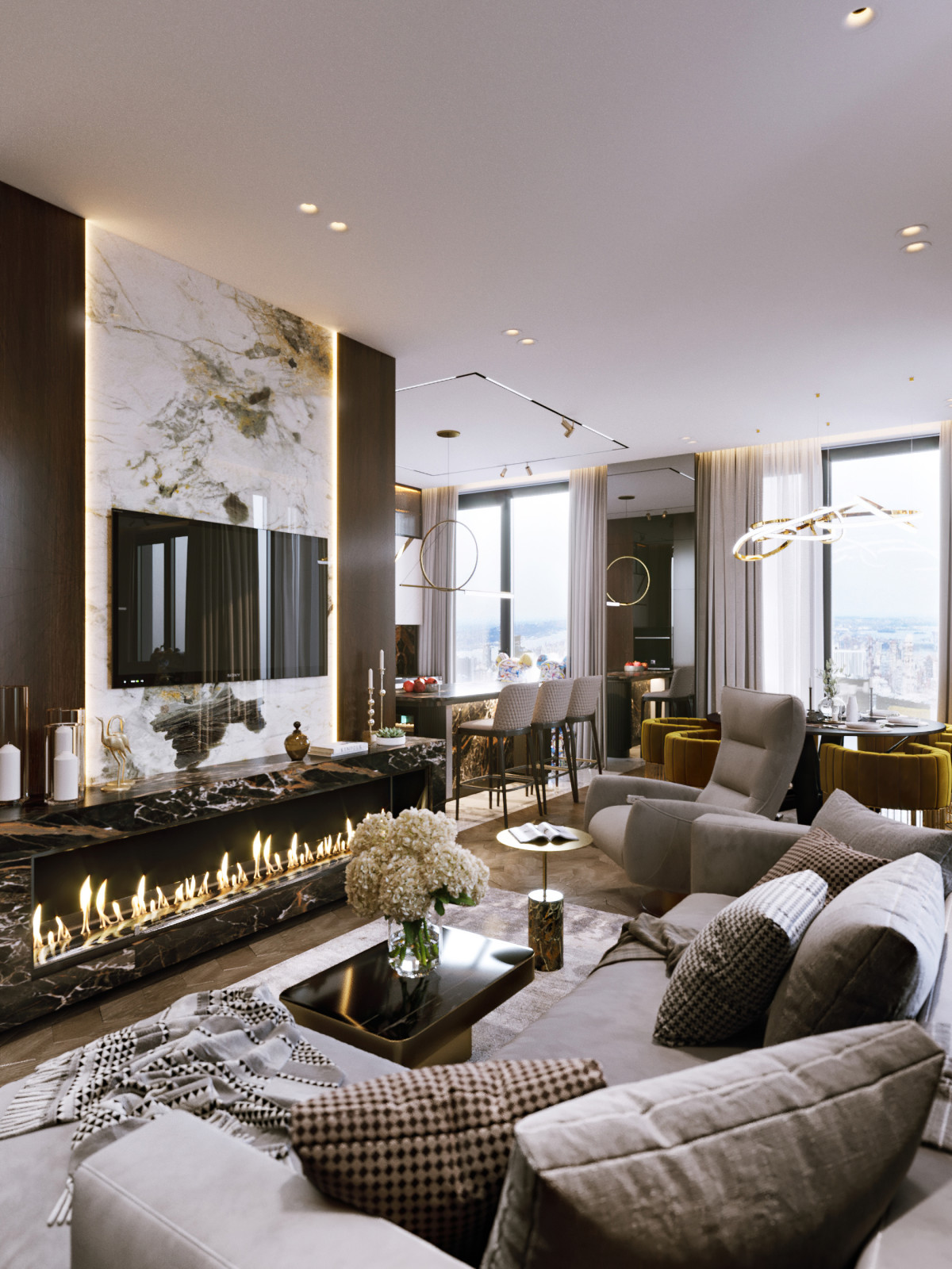 Квартира 100 кв.м. ЖК Prime Park