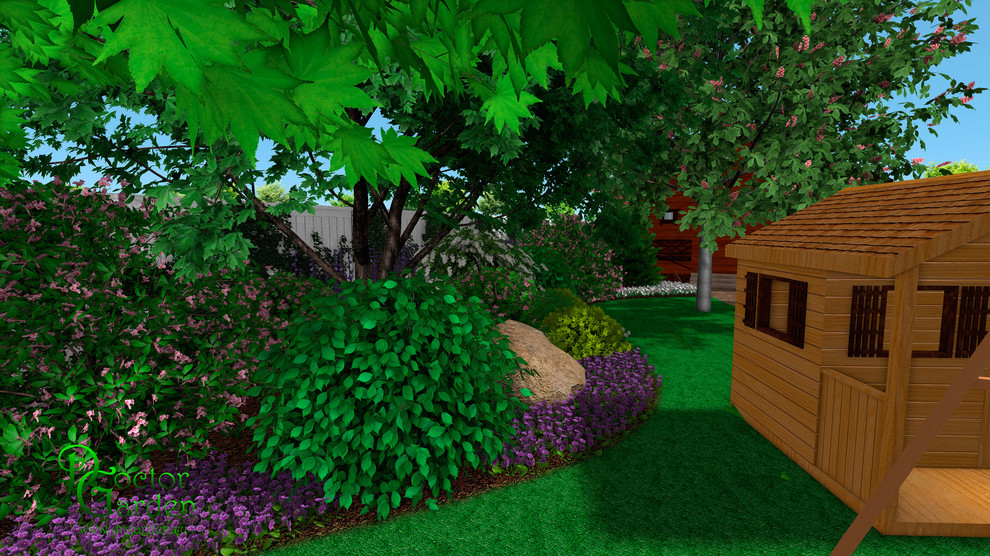 Сад для большой семьи