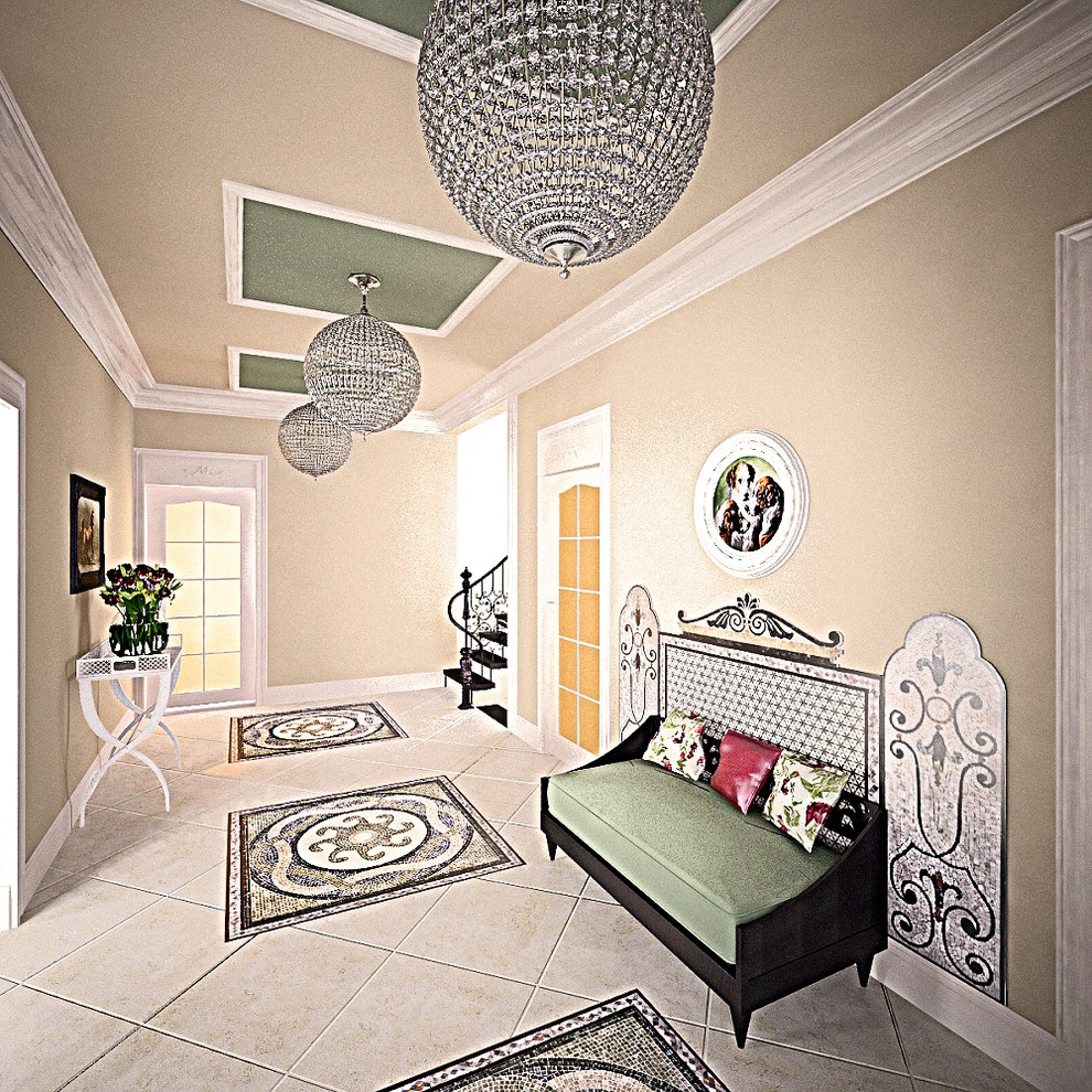 Обложка проекта: Фойе в загородном доме.