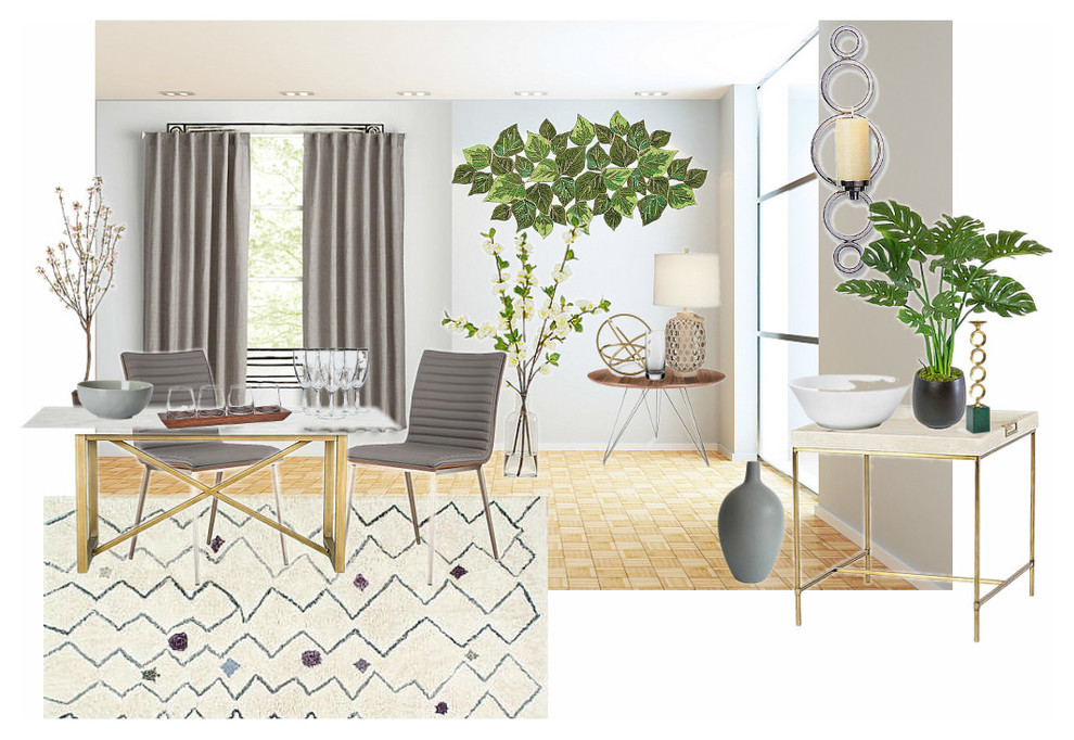 Обложка проекта: Дизайн столовой