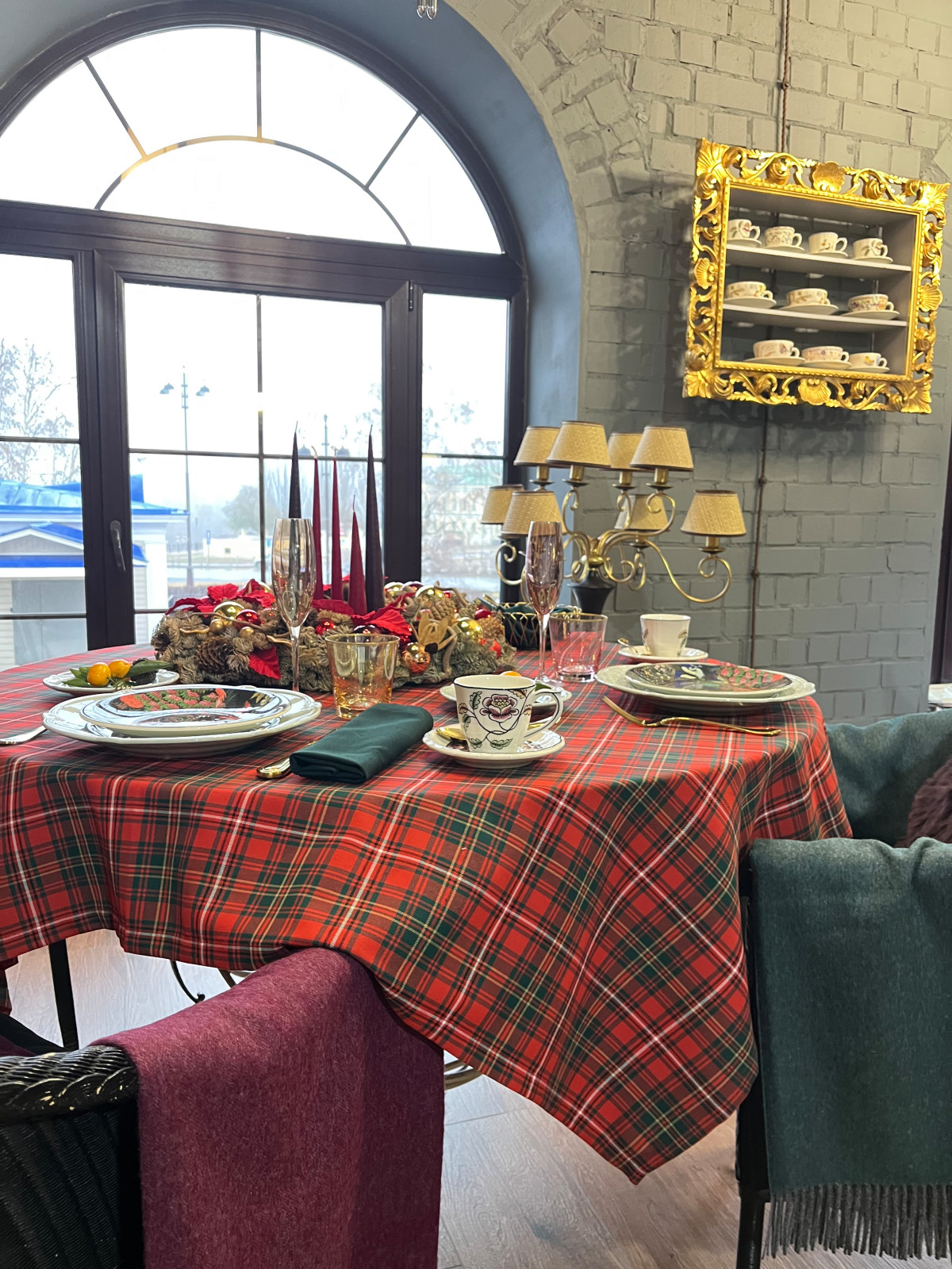 Обложка проекта: Сервировка Tartan