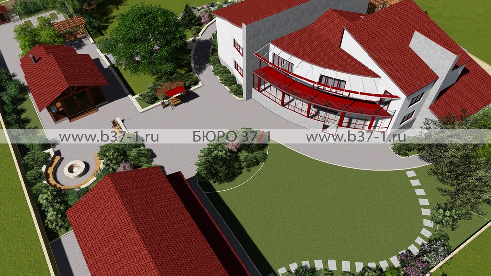 Ландшафтный дизайн в п.Зеленый Бор