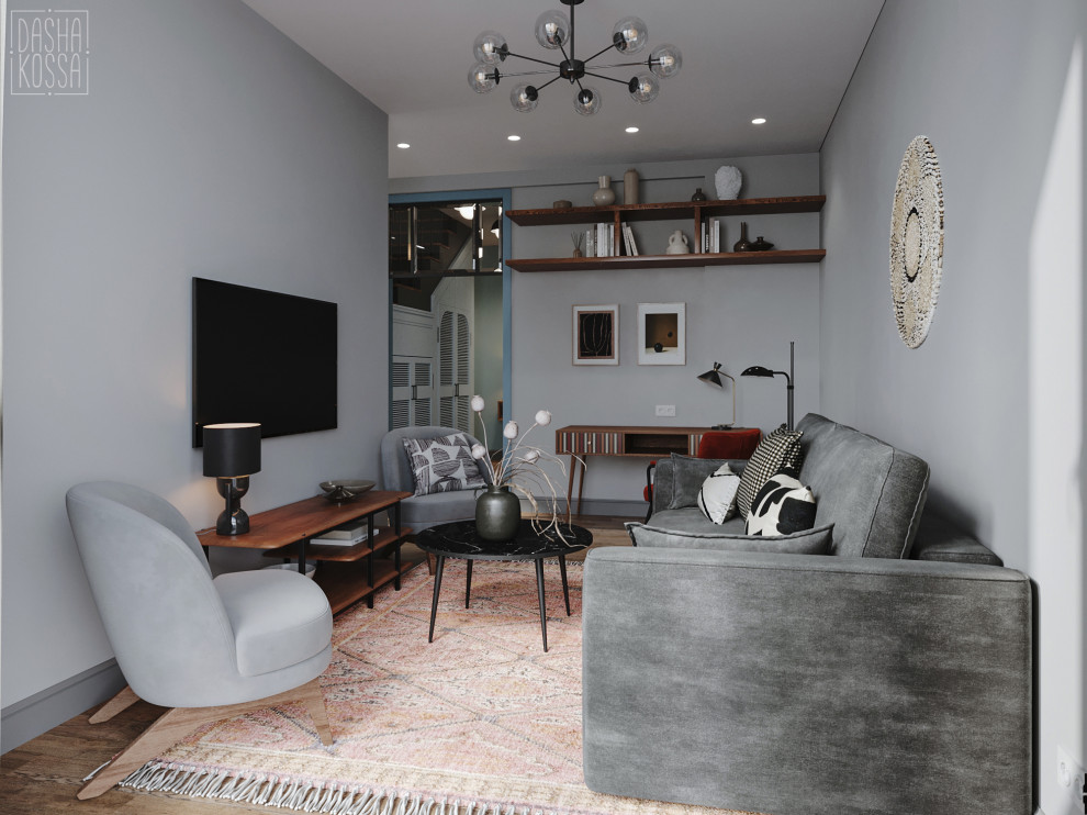 Двухуровневая квартира, шоу рум для девелоперов