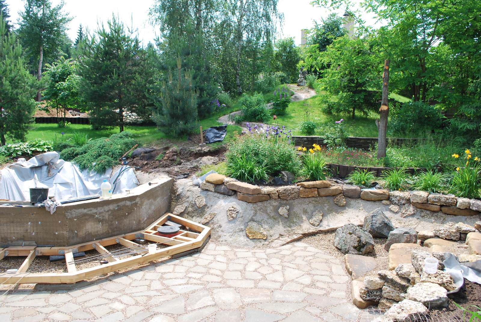 Реконструкция водоёма