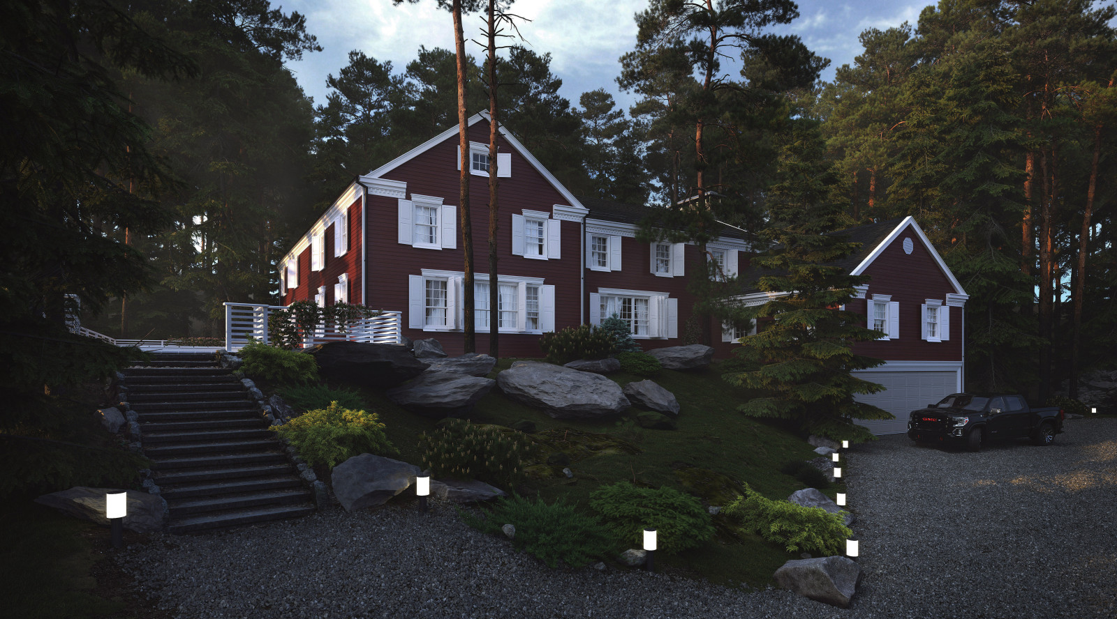 Обложка проекта: Дом в Норвегии