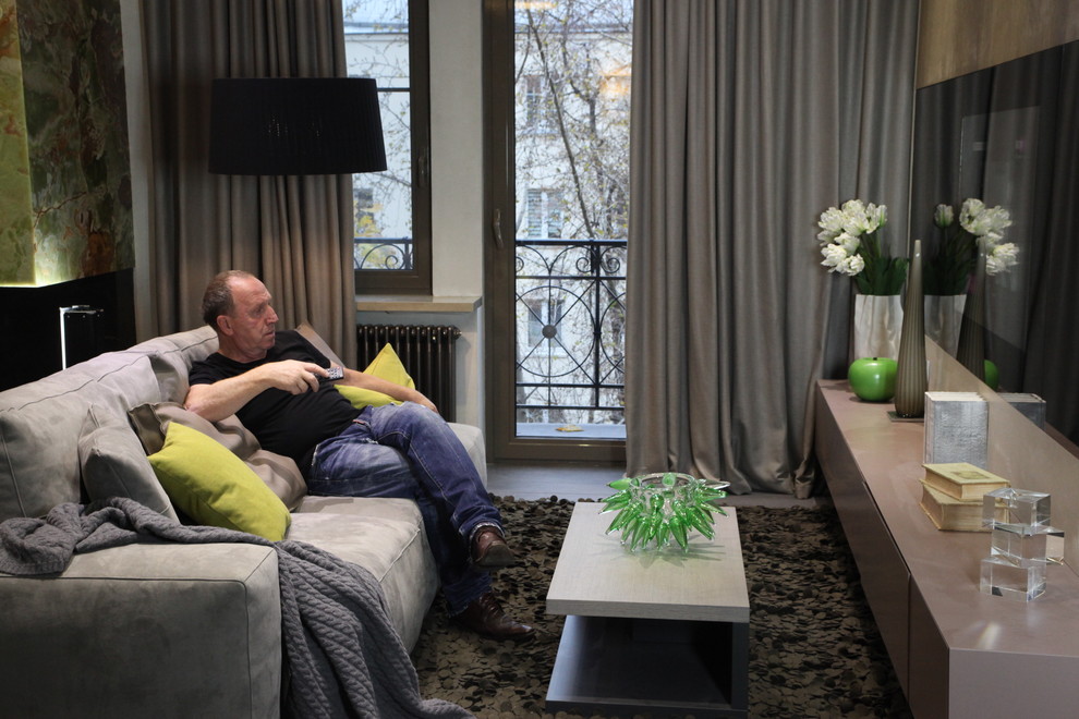 Houzz тур: Мужская берлога для актера Владимира Стеклова