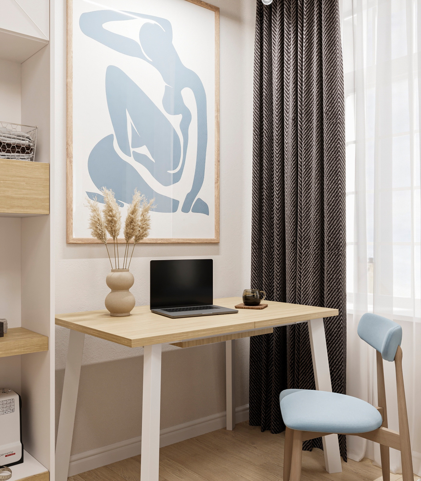 Спальня в таунхаусе