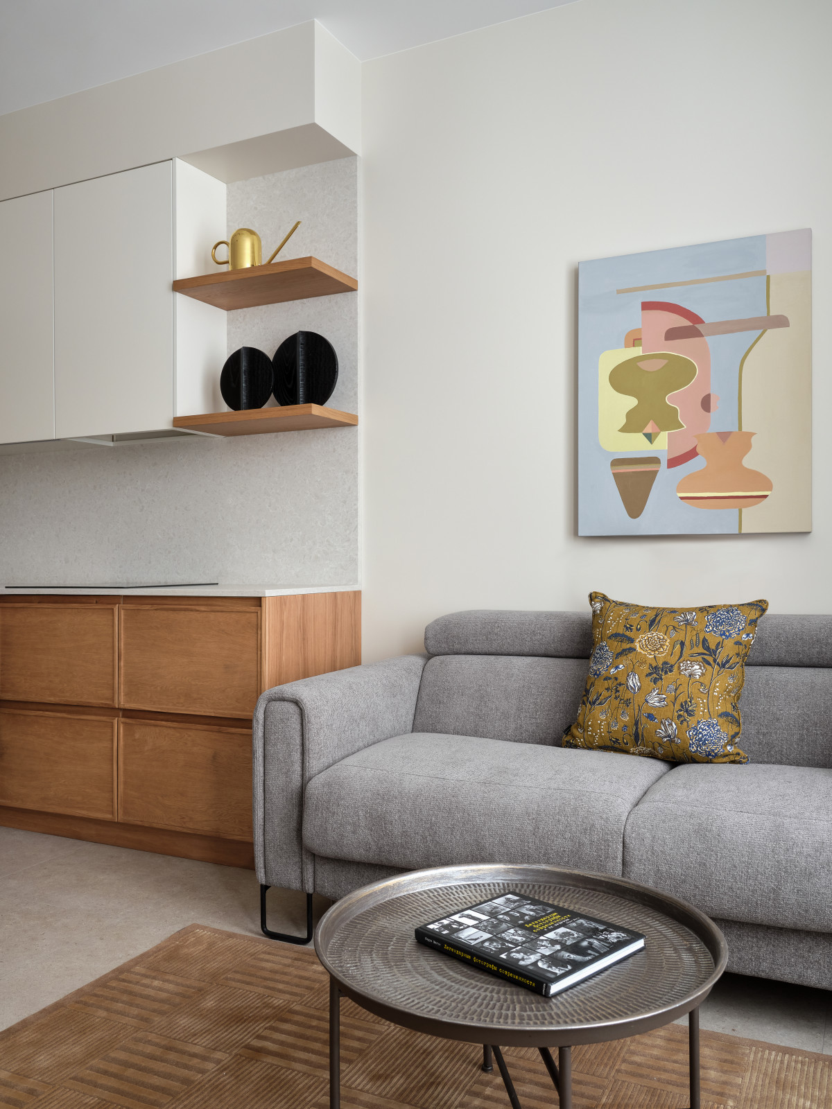 Скандинавский интерьер в квартире на берегу Москвы-реки: Интерьер+Дизайн