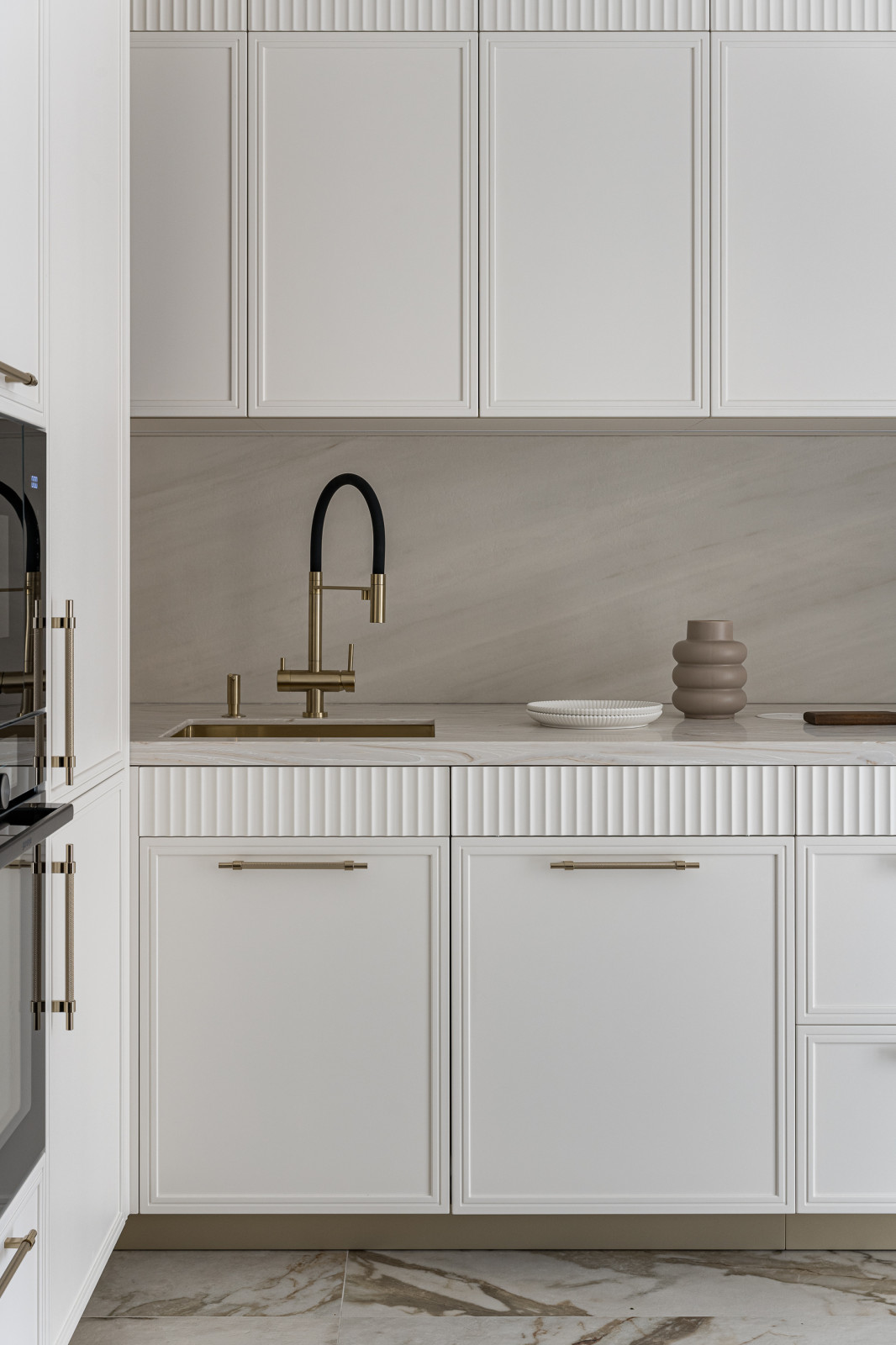 Фото кухни-гостиной в ЖК Ньютон