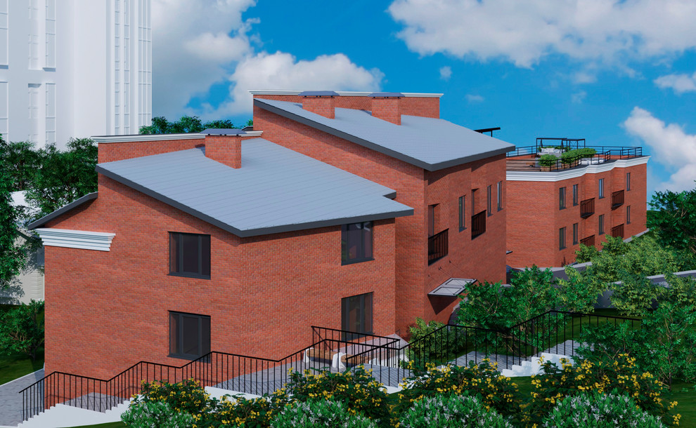 Жилой дом в условиях ограничения этажности