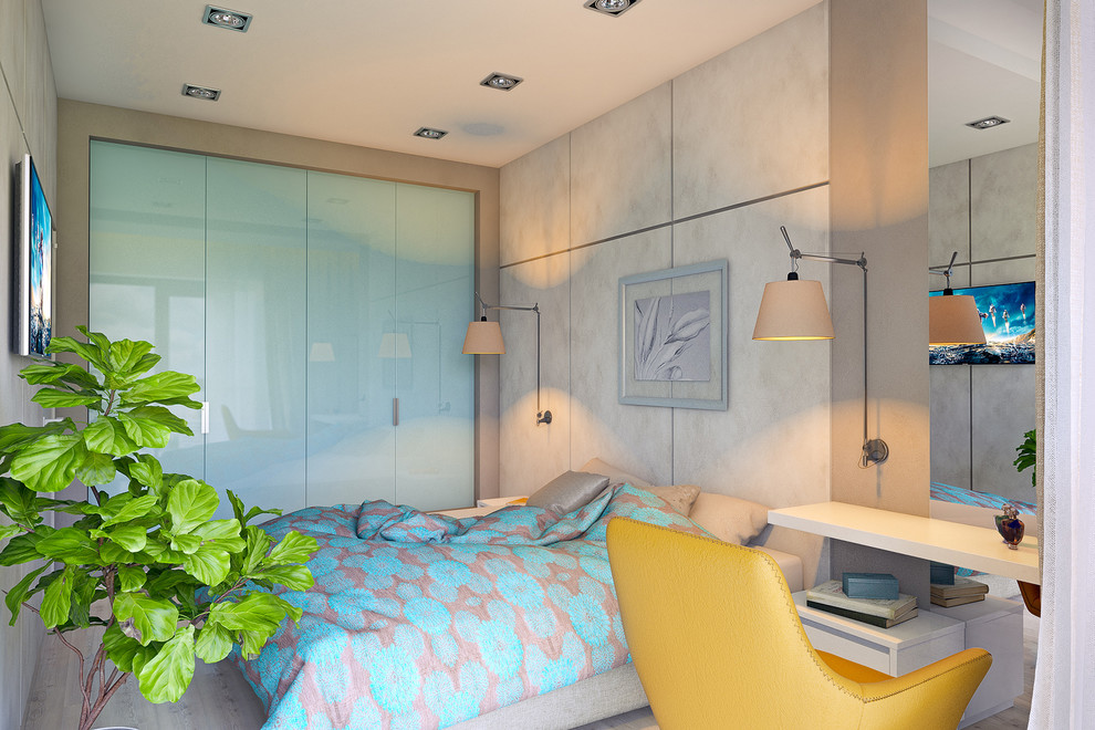 Квартира с нотками бирюзы