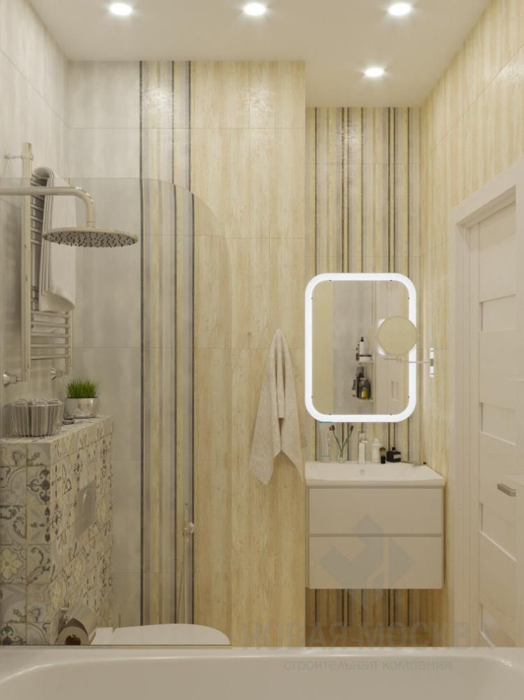 Дизайн-проект квартиры 44 кв.м. в ЖК «Новая Звезда»