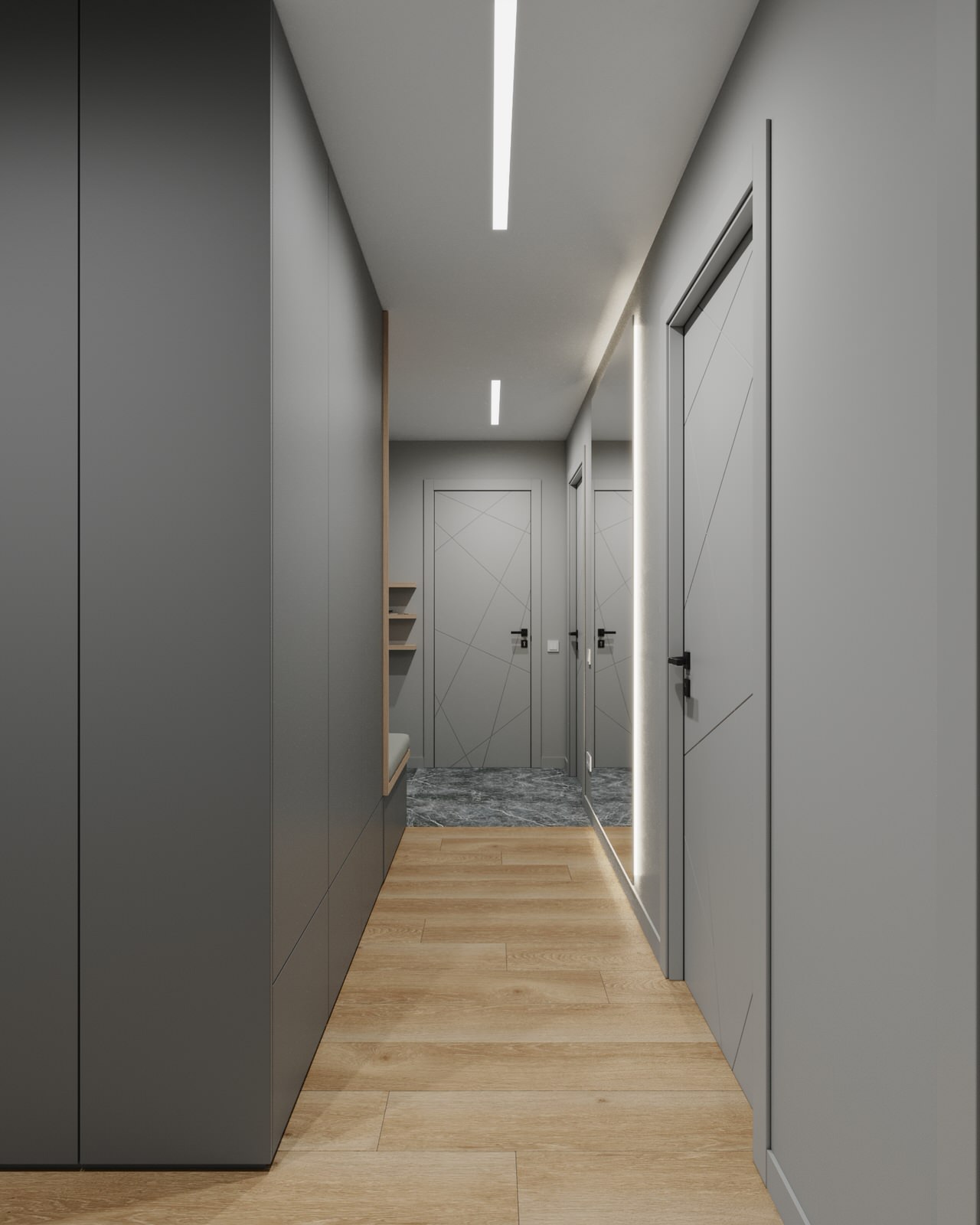 Дизайн проект квартиры 87м