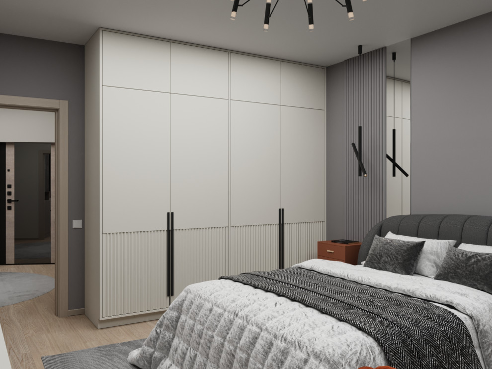 Визуализация дизайн проекта квартиры для студента