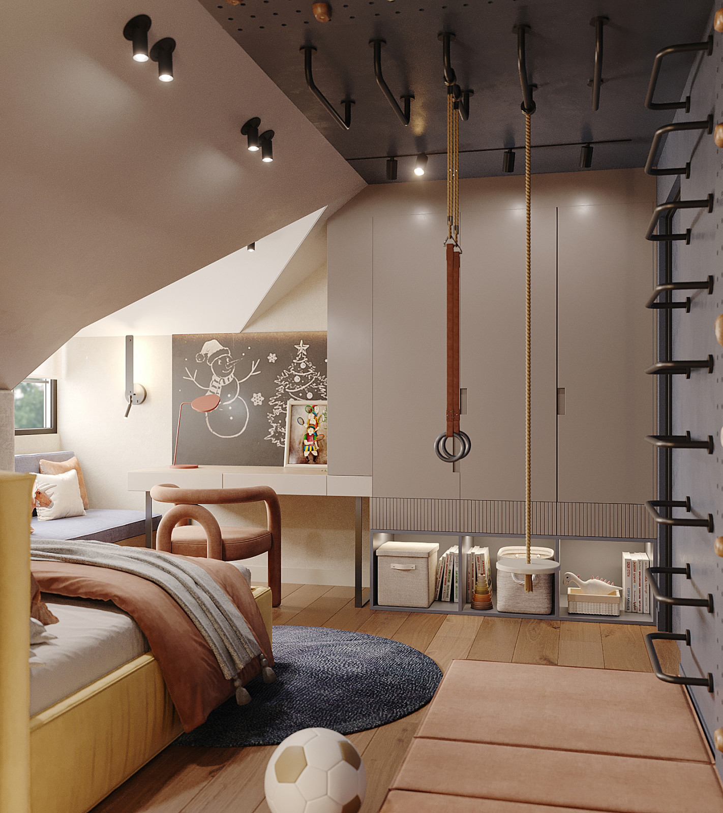 Дизайн-проект загородного дома в пригороде Лондона