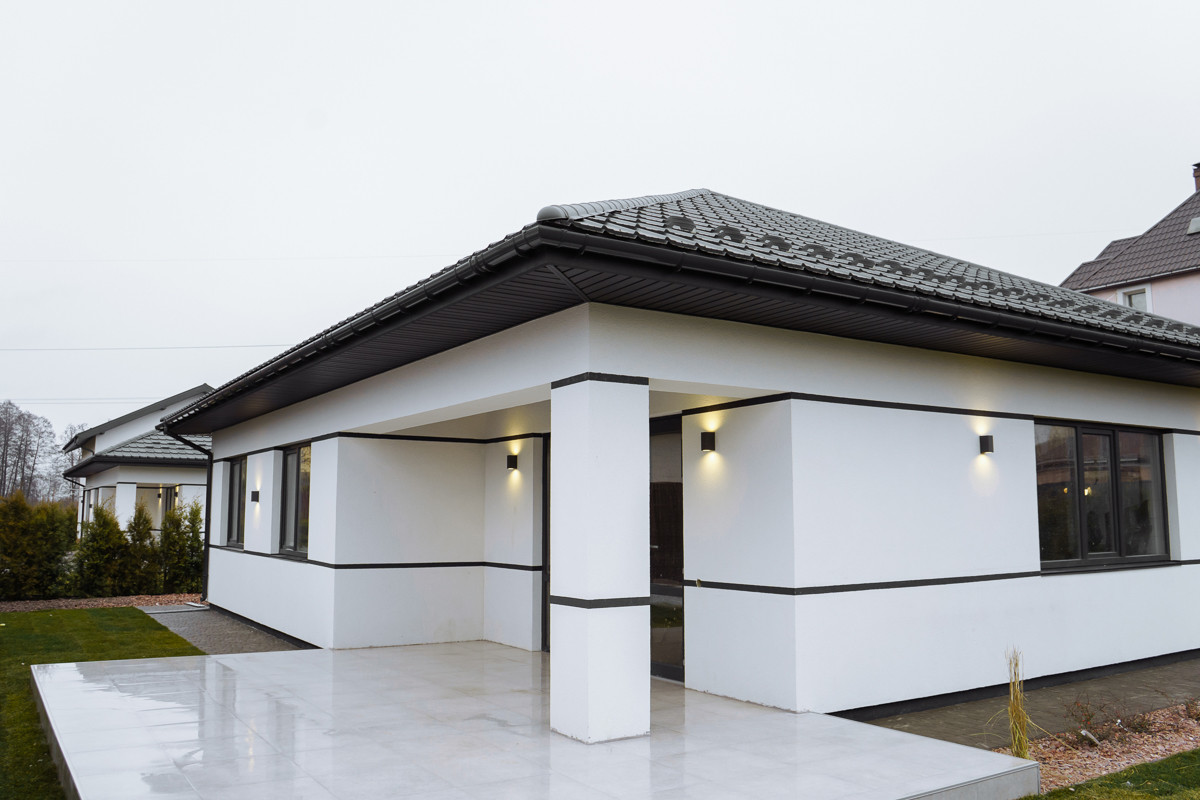 Build project. Cottege complex