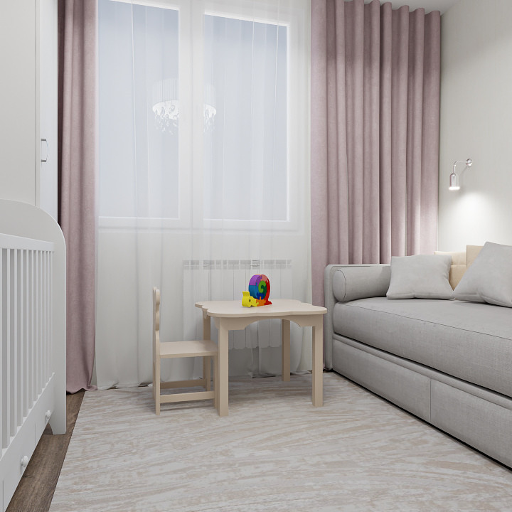 Обложка проекта: 3х комнатная квартира в панельке  П68