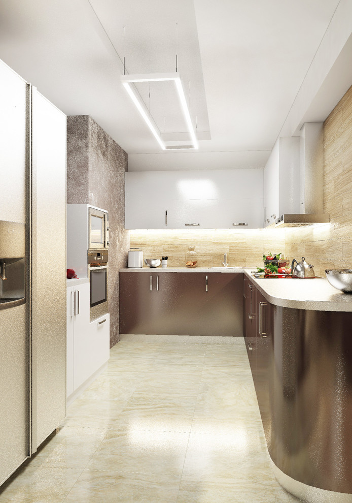 Современный интерьер в светлых тонах