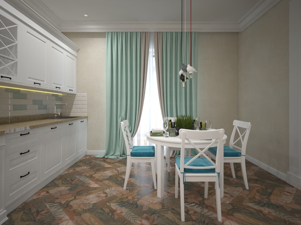 Элегантная неоклассика в интерьере загородного дома под Уфой  "Горький мёд"