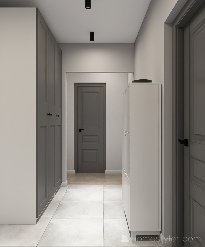 Обложка проекта: Прихожая минимализм