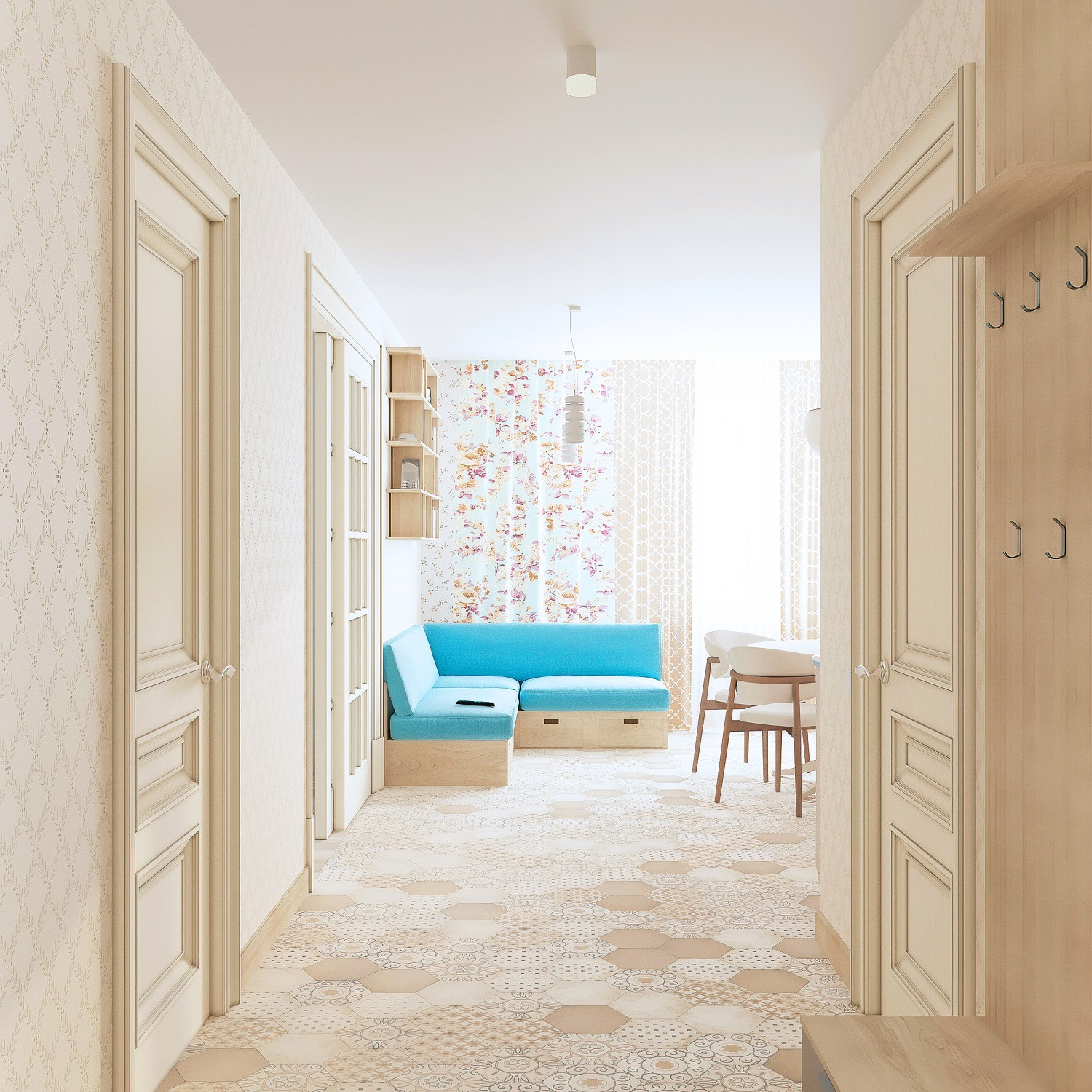 Обложка проекта: Отделка однокомнатной квартиры в ЖК Символ г. Москва