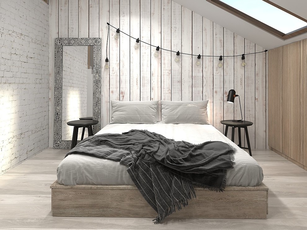 Мансарда в скандинавском стиле