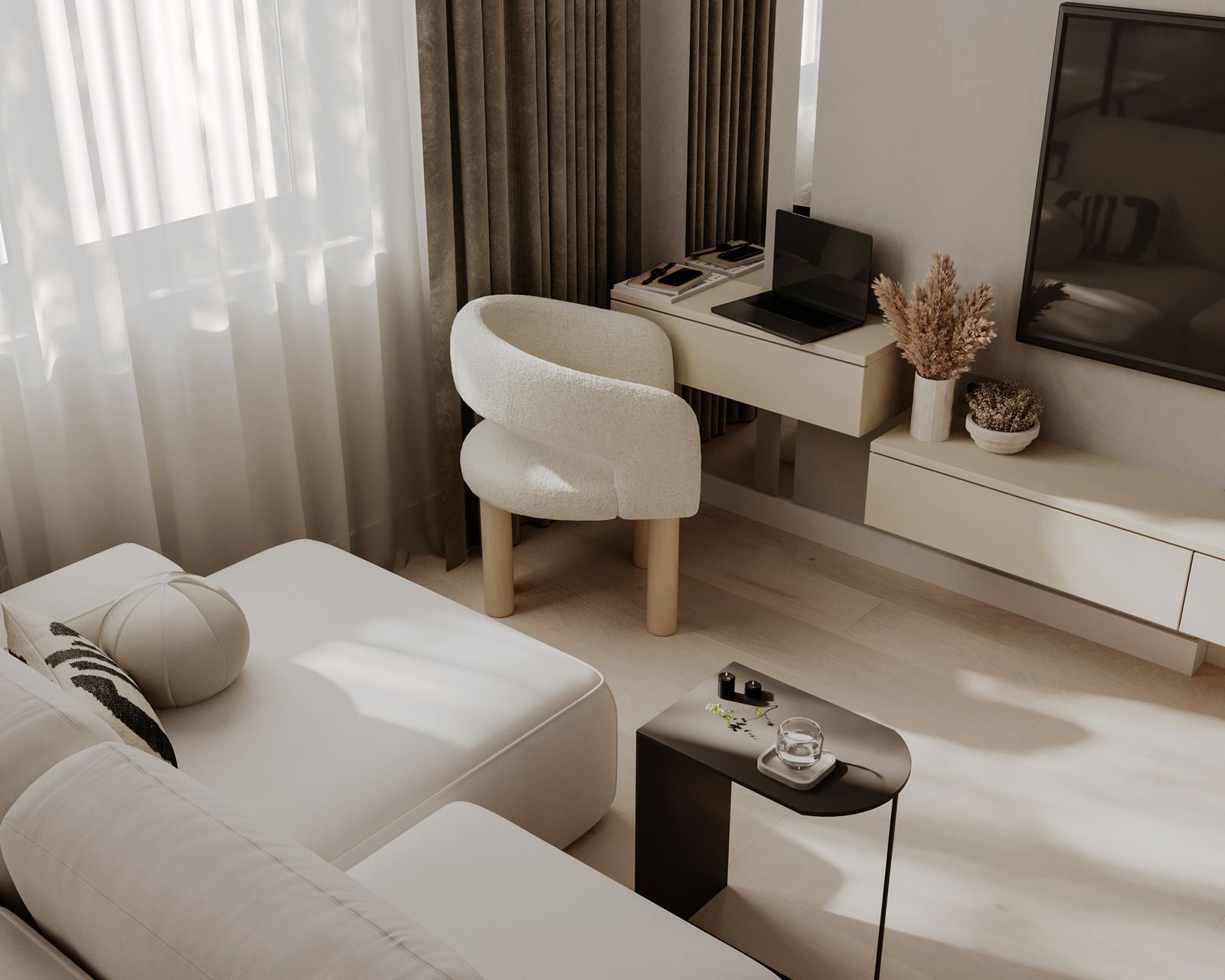 Минимализм для девушки, жк Андерсен