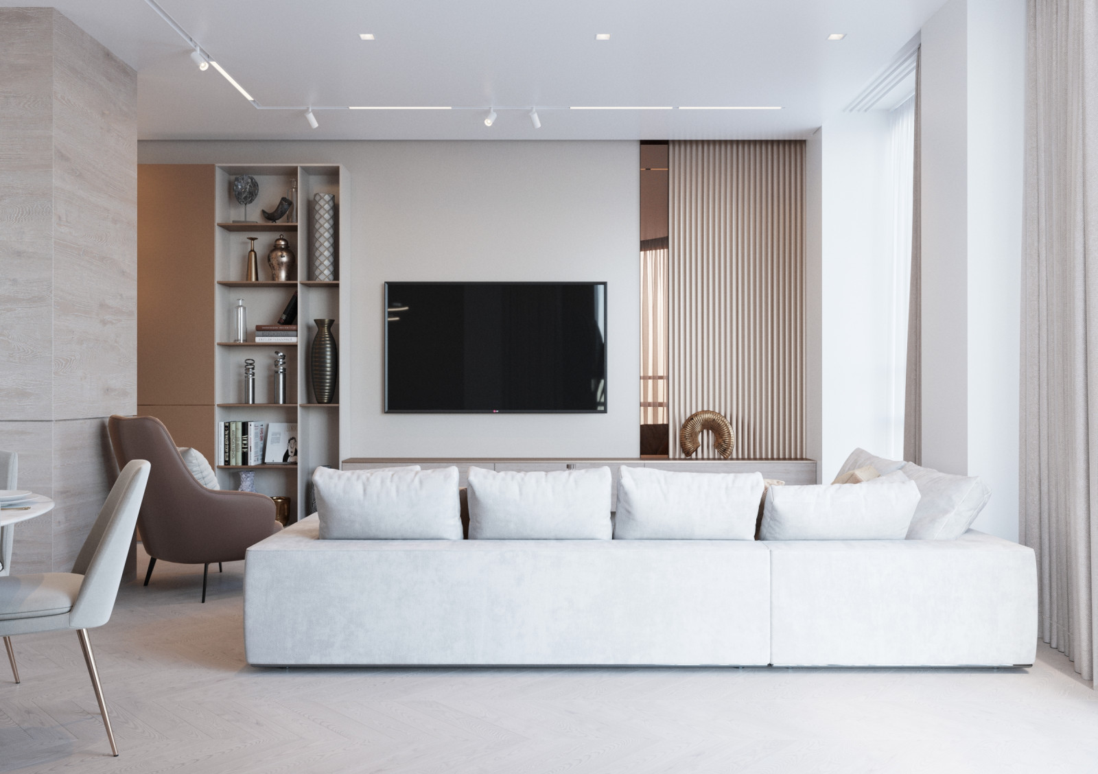 Квартира 120 м² в ЖК «Граф Орлов»