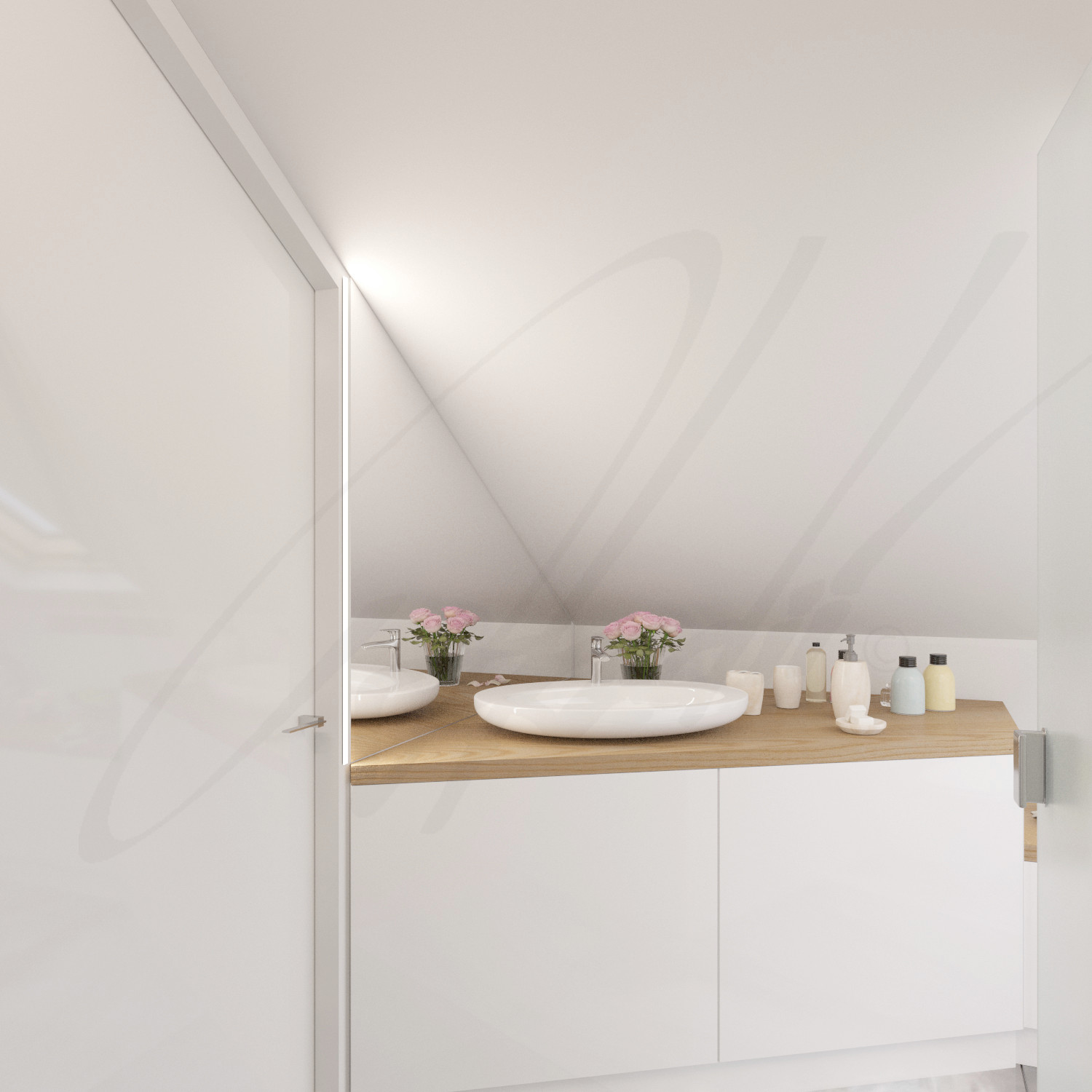 White Mansard (interior design)