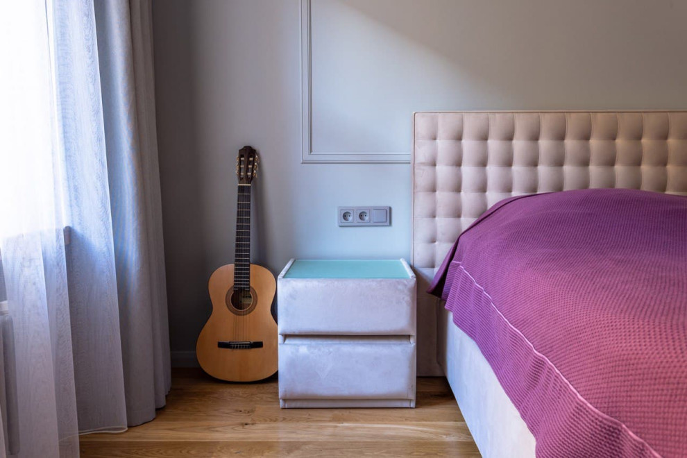 Мягкий минимализм в интерьере для квартиры 65 м2