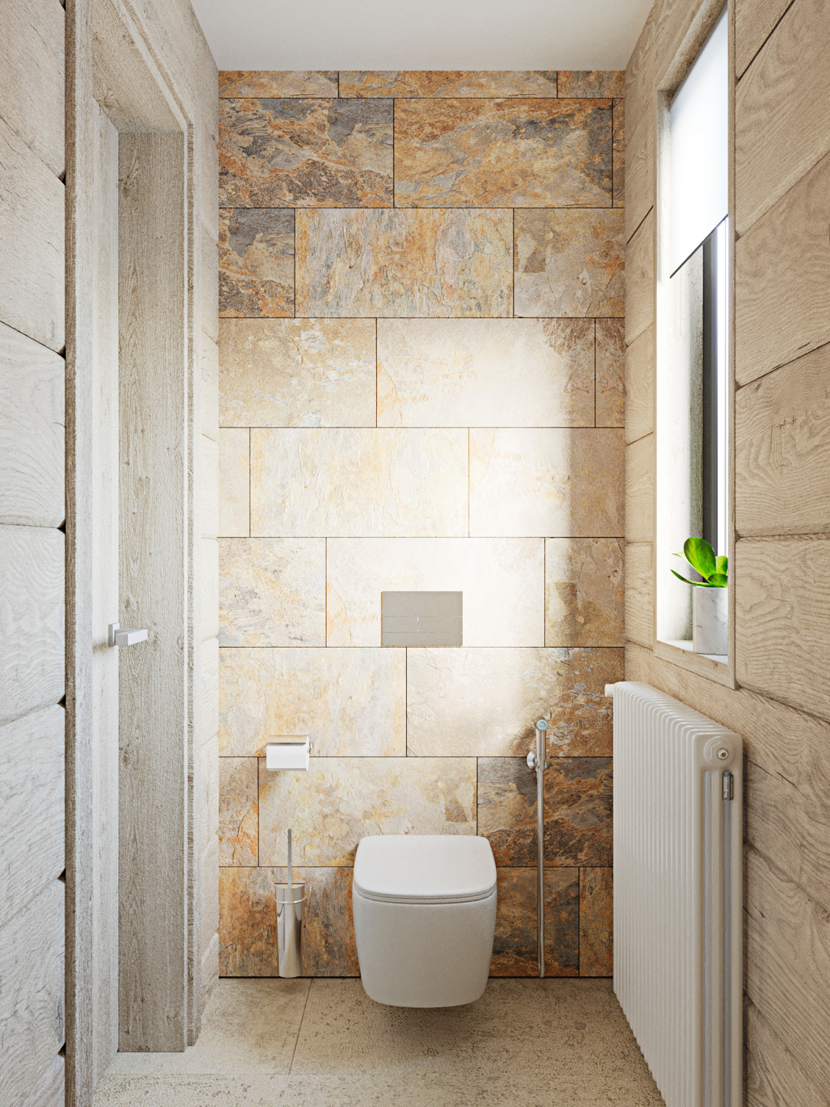 Обложка проекта: Интерьер гостевого дома с сауной