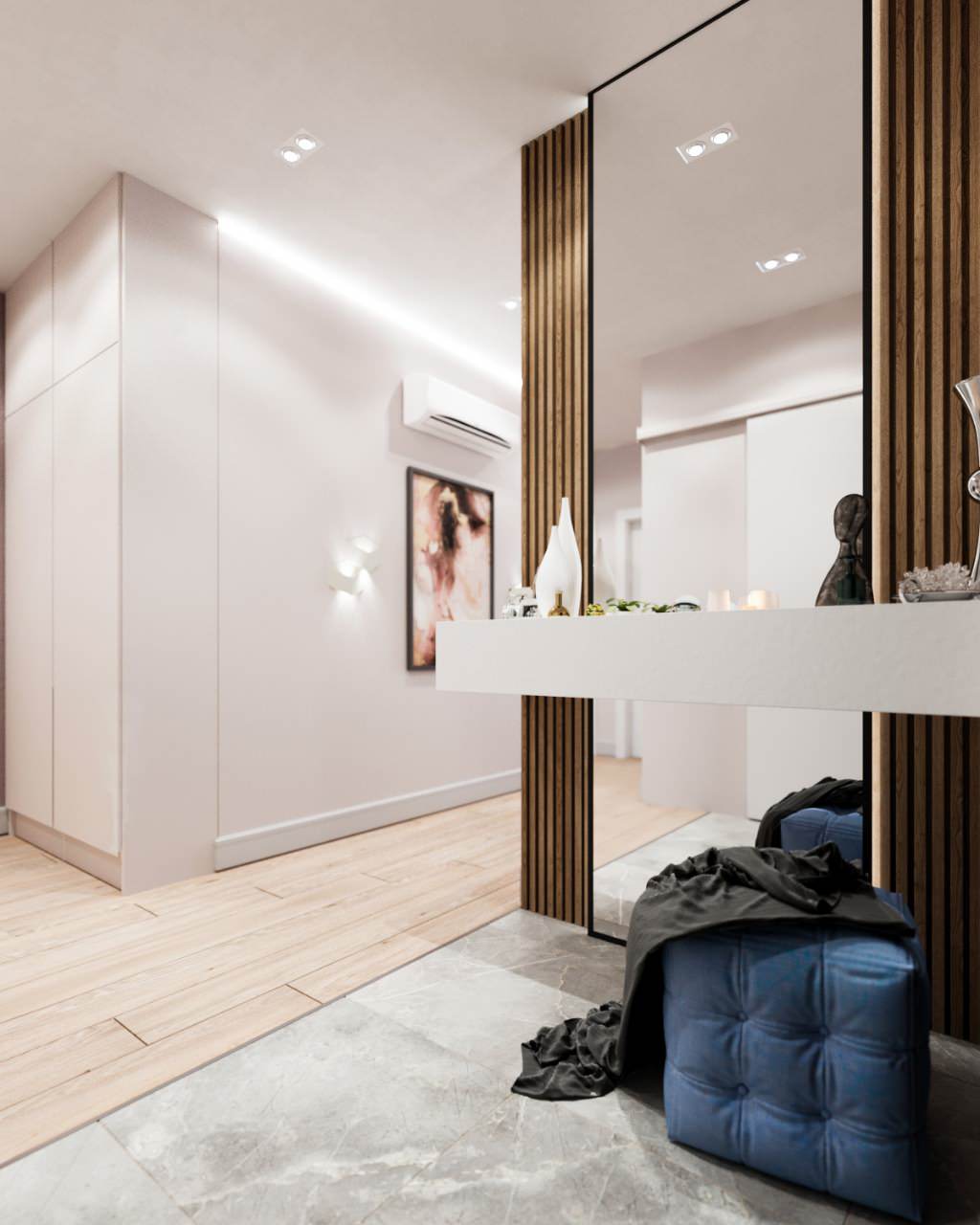 Интерьер квартиры в ЖК Русский Авангард 3