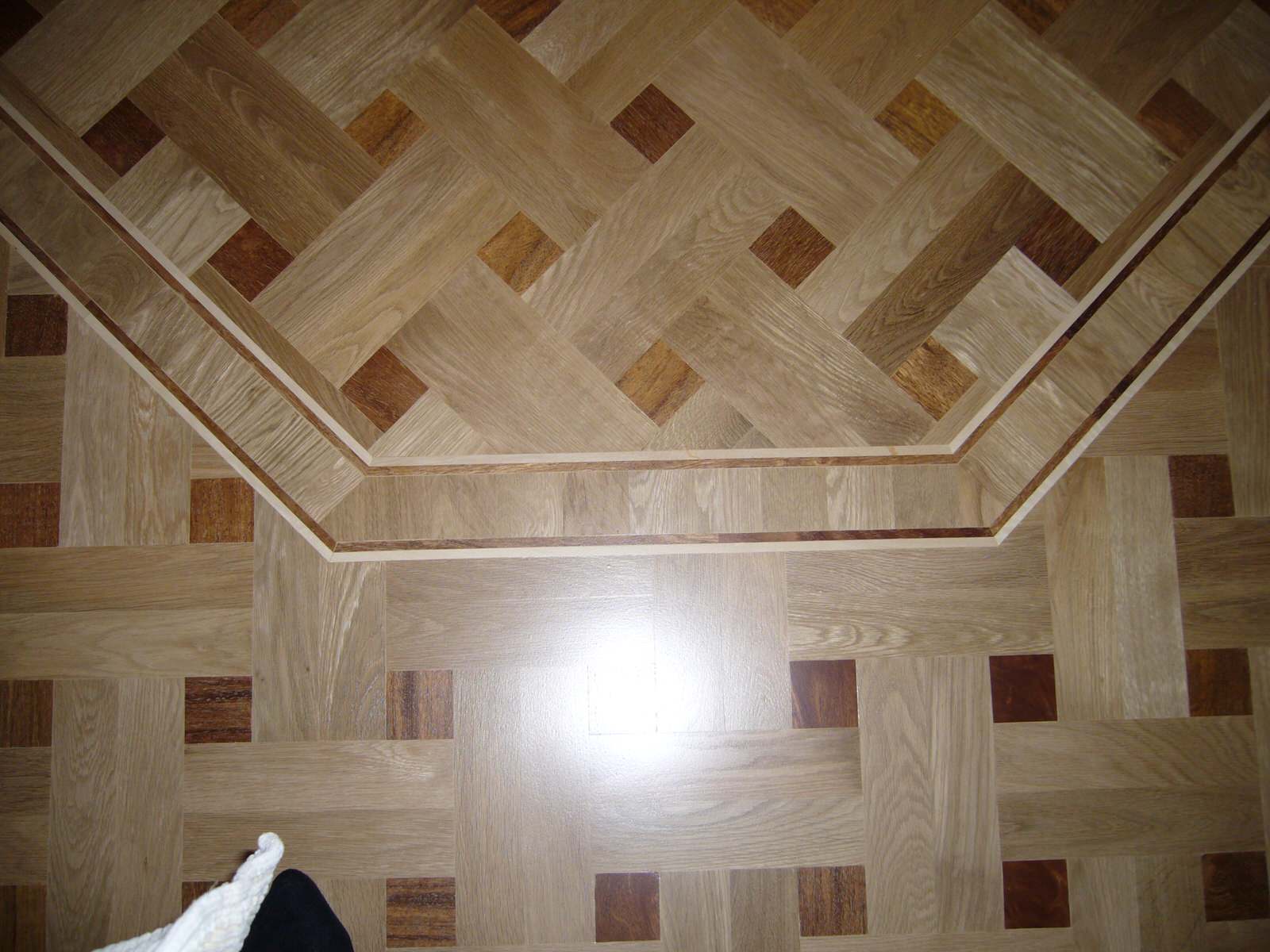 Обложка проекта: Штучный паркет дуб плетенка