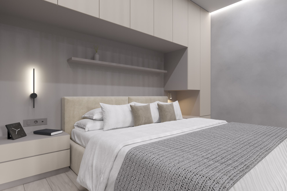 Обложка проекта: Спальня-гостиная